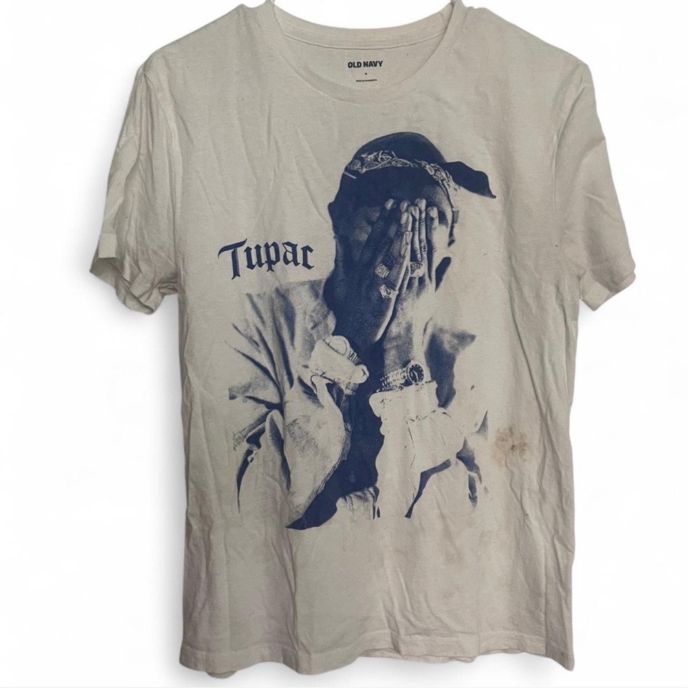 Old Navy Men's white Graphic Tee